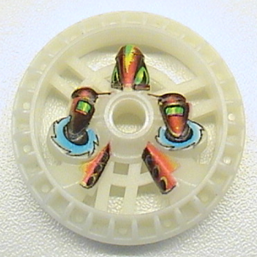 Technic Disc 5 x 5 Notched, Twin Saw Print