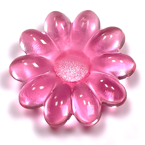 Clikits Icon, Flower 2 x 2 Large, 10 Petals with Pin [Polished]