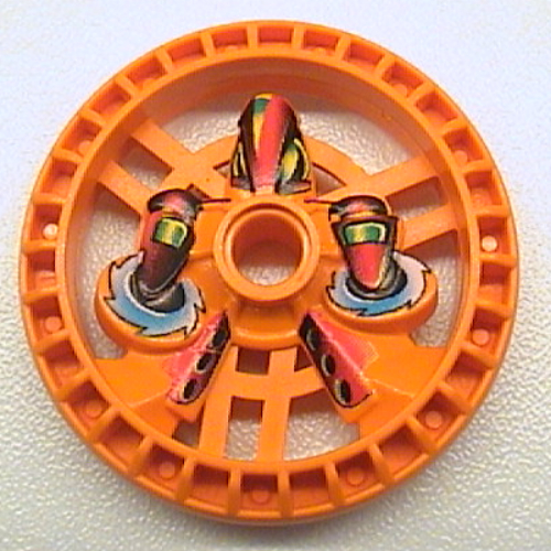 Technic Disc 5 x 5 Notched, Twin Saw Print
