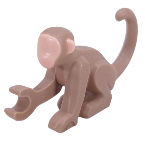 Animal, Monkey / Ape / Orangutan, One Arm Out with Light Nougat Face pattern