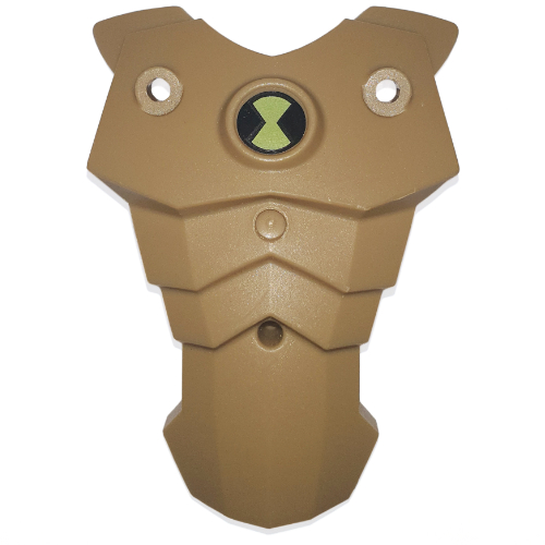 Large Figure Torso Cover, with Raised Center Circle and Ben 10 Print