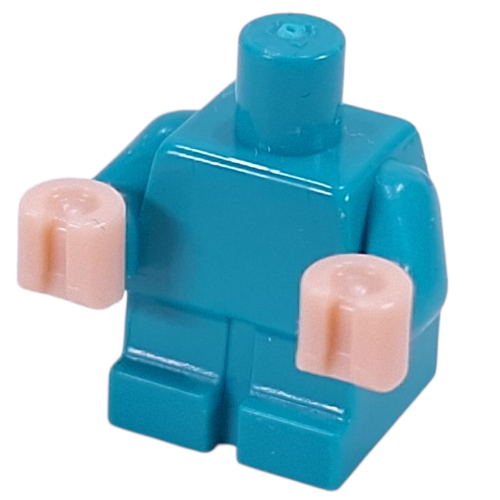 Baby / Toddler Body with Fixed Arms and Light Nougat Hands