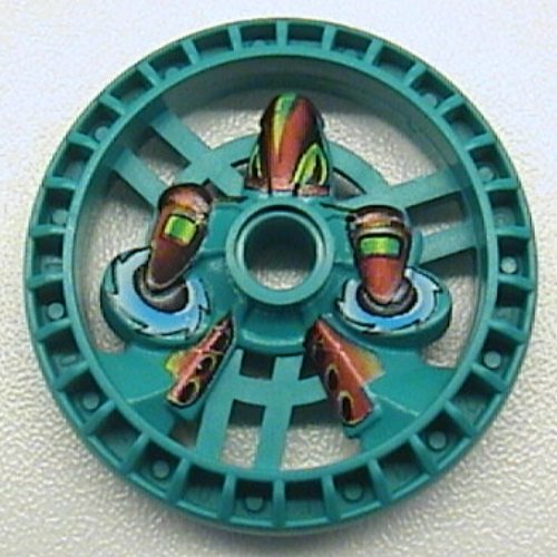 Technic Disc 5 x 5 Notched, Twin Saw Print