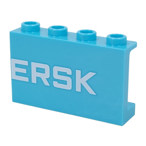 Panel 1 x 4 x 2 with White 'ERSK' print