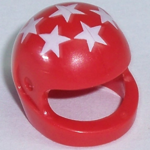 Helmet, Standard with 7 White Stars Print