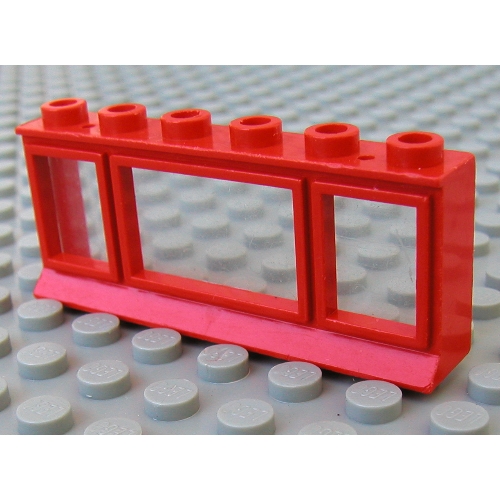LEGO part Window 1 x 6 x 2 Classic with Long Sill