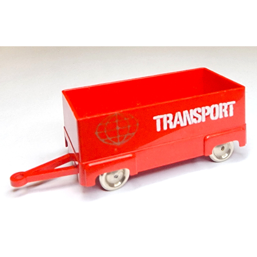 HO Scale Mercedes Box Trailer