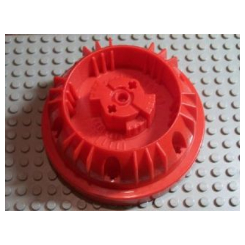 LEGO part Packaging, Canister Lid with Technic Axle Holes