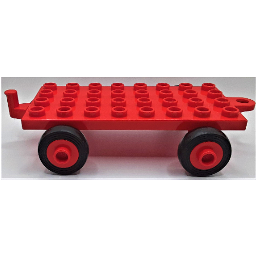 Duplo Car Base 4 x 8 x 1/3 with Old Style Closed Hitch End