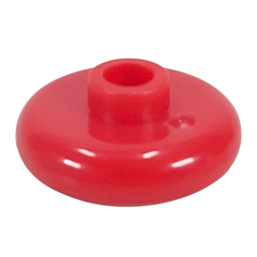 Pen Bead, Round Short, Curved Edge
