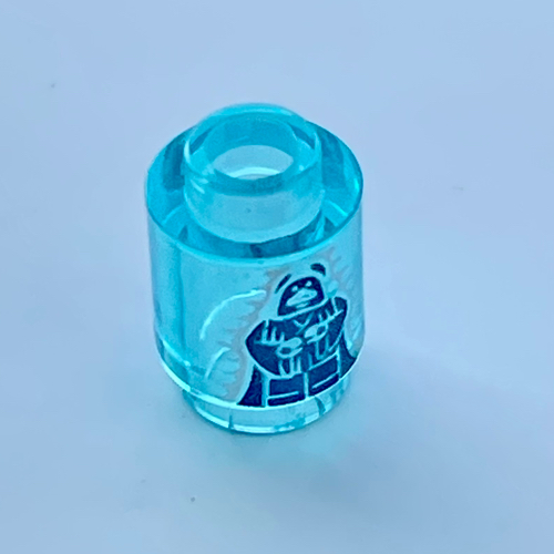 Brick Round 1 x 1 Open Stud with Emperor Palpatine / Darth Sidious Print