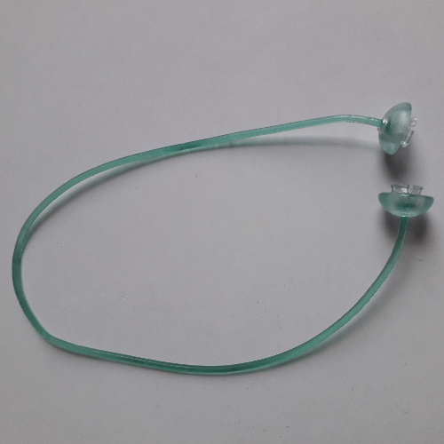 Clikits Cord, Jelly String, 170mm, with Trans-Very Light Blue Colored Caps