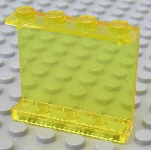 LEGO part Panel 1 x 4 x 3 with Lego Logo Print