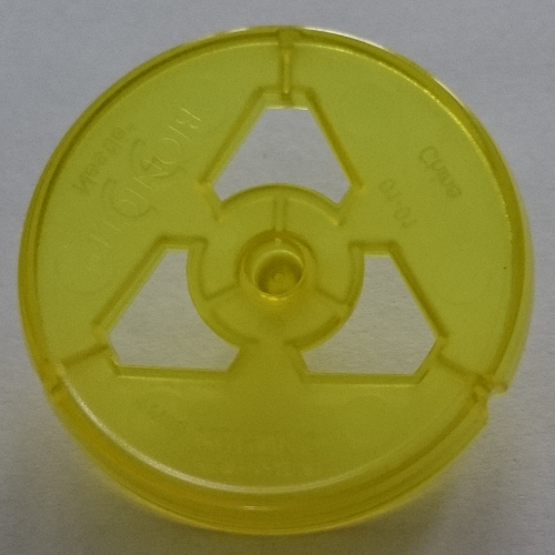 Projectile, Disk, Triangular Holes