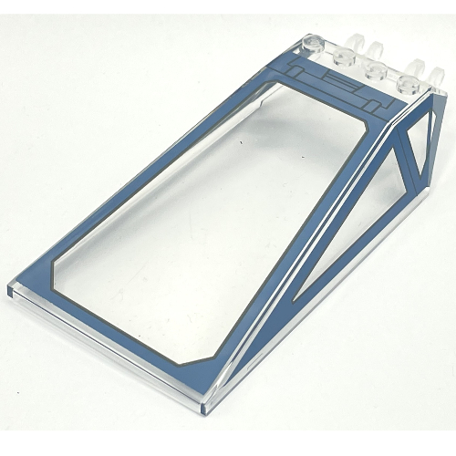 Windscreen 6 x 13 x 2 with Sand Blue Cockpit print