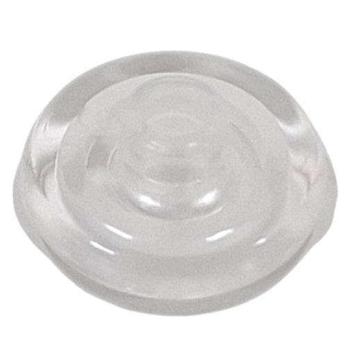 Pen Bead, Round Short, Curved Edge