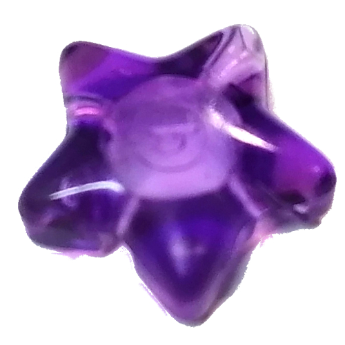 Clikits Icon, Star 2 x 2 Small, with Hole