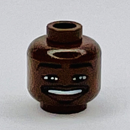 Minifig Head NBA Antoine Walker Print [Blocked Open Stud]