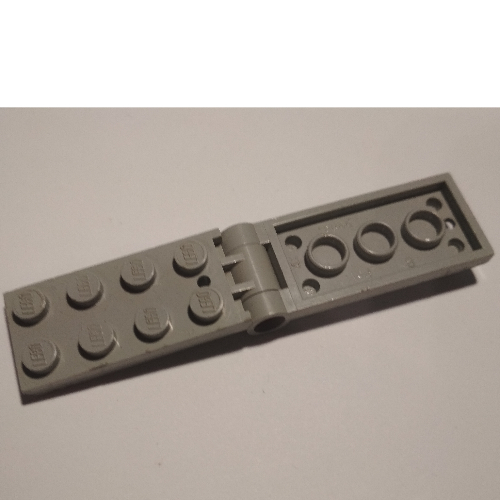 LEGO part Hinge Plate 2 x 5 with Hole Near Edge [Complete Assembly]