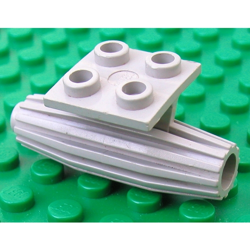 LEGO part Engine, Strakes, 2 x 2, Narrow with Prominent Axle Hole Centre
