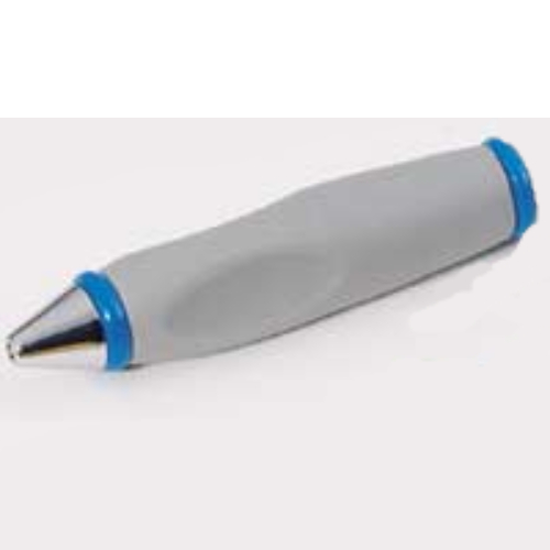 Pen Body, with Chrome Tip, Blue Ends