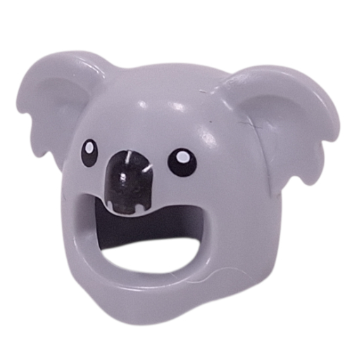 Costume / Mask, Koala with Black Eyes, Nose print