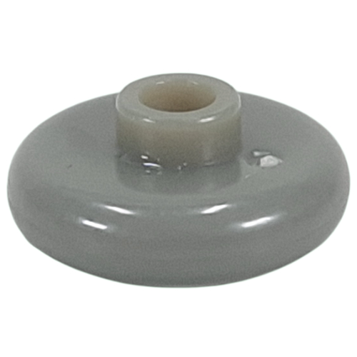 Pen Bead, Round Short, Curved Edge