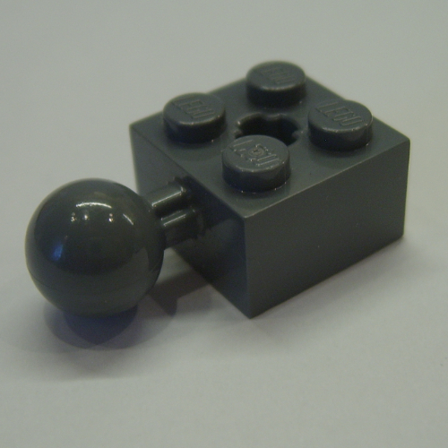 Technic Brick Modified 2 x 2 with Solid Ball and Axle Hole