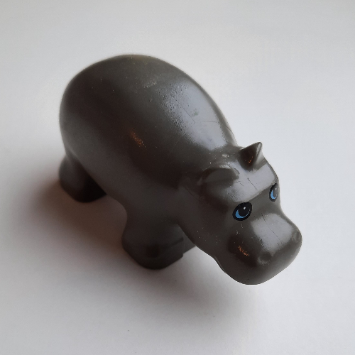 Duplo Animal Hippo Baby With Eyes Print