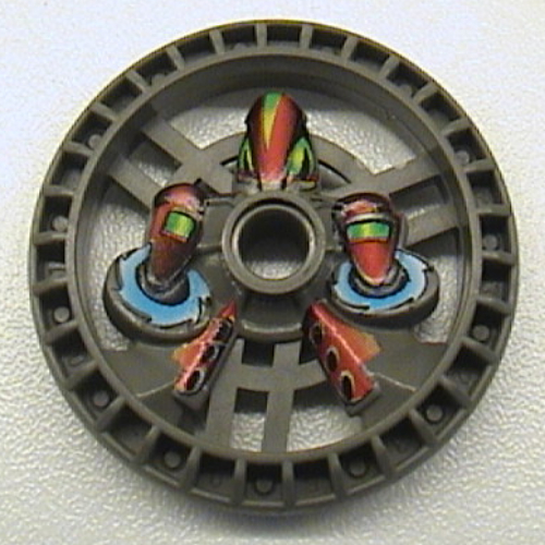 Technic Disc 5 x 5 Notched, Twin Saw Print