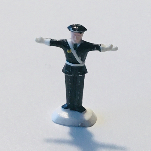 HO Scale Accessory Policeman Both Hands Out