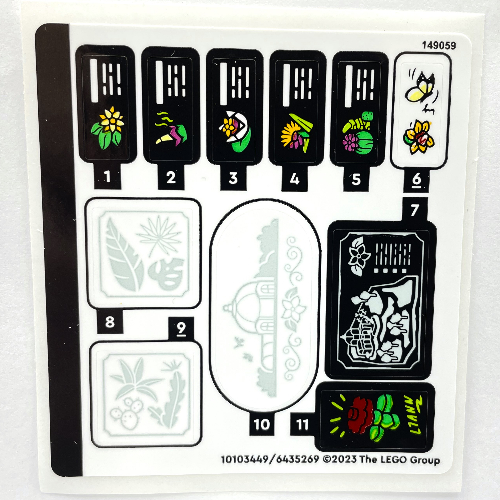 Image of part Sticker Sheet for Set 41757-1