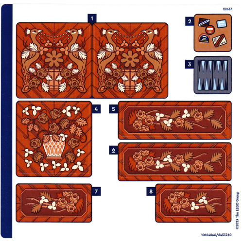 Image of part Sticker Sheet 1 for Set 21344-1