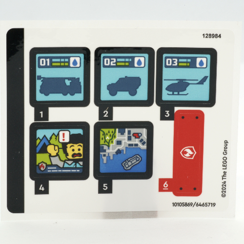 Sticker Sheet for Set 60414-1