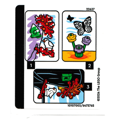 Sticker Sheet for Set 21346-1