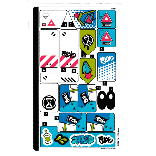 Sticker Sheet for Set 71485-1