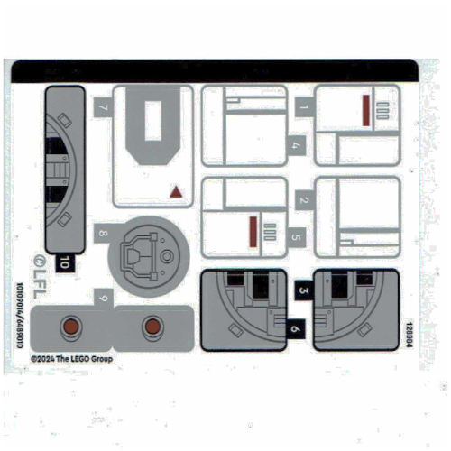 Sticker Sheet for Set 75393-1