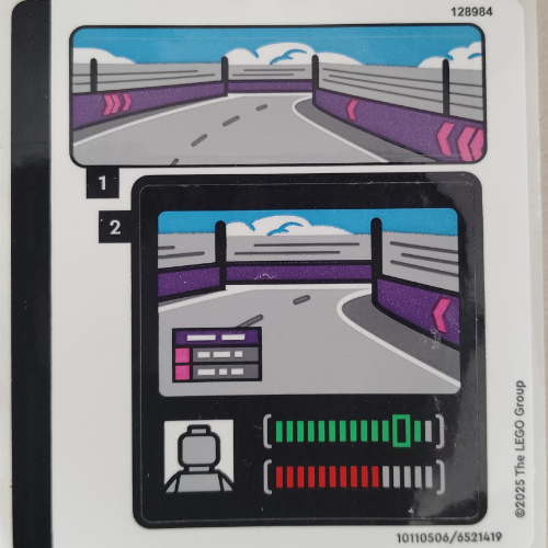 Sticker Sheet for Set 60445-1