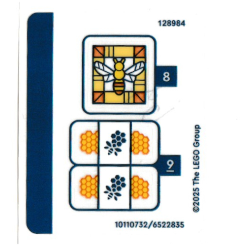 Sticker Sheet 2 for Set 42669-1