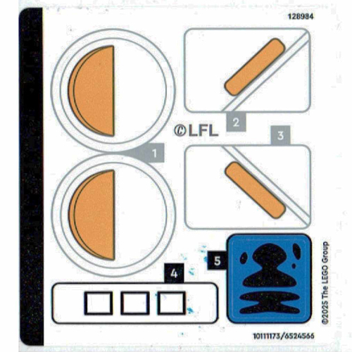 Sticker Sheet for Set 75403-1
