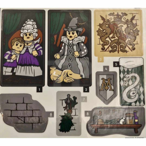 Sticker Sheet for Set 76453-1