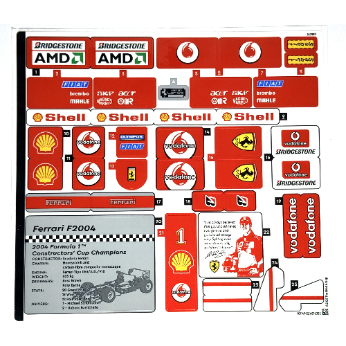 Sticker Sheet for Set 11375-1