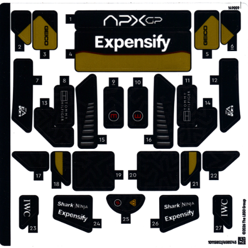 Sticker Sheet for Set 77252-1