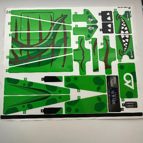 Sticker Sheet 2 for Set 42224-1