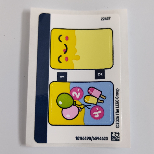 Sticker Sheet for Set 42692-1 i farven [No Color/Any Color]