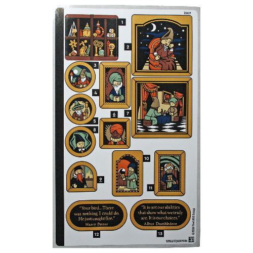 Sticker Sheet 2 for Set 76478-1