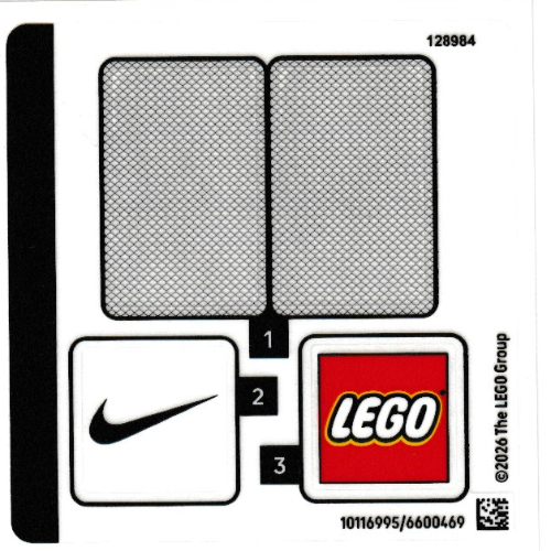 Sticker Sheet 1 for Set 43025-1