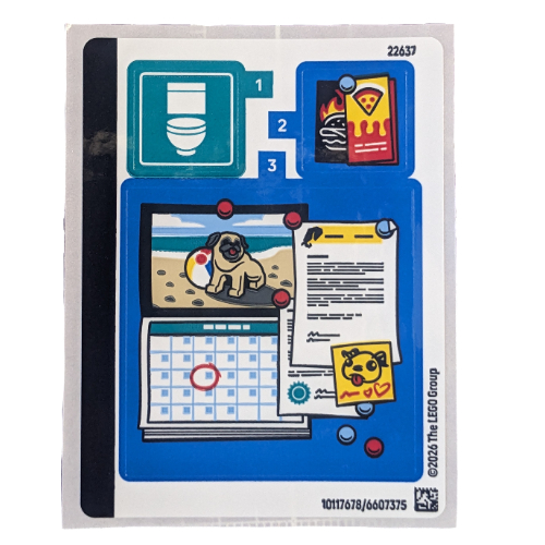 Sticker Sheet for Set 60494-1