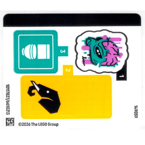 Sticker Sheet for Set 60480-1