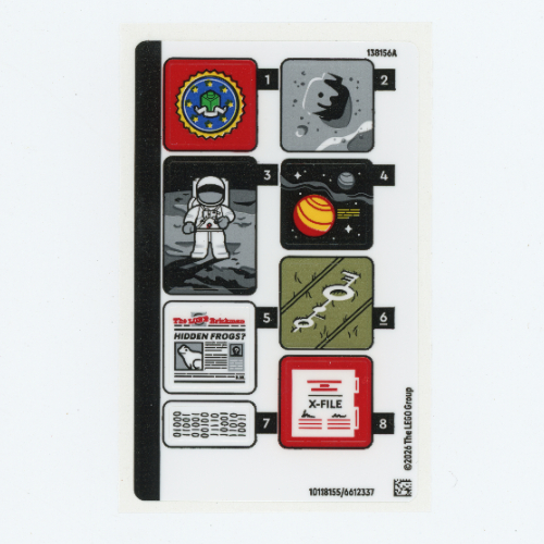 LEGO onderdeel Sticker Sheet for Set 21369-1 10118155
